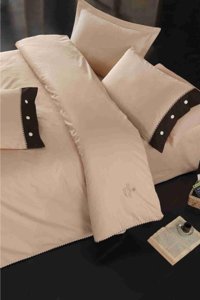 Cotton Box Plain Ranforce 160x220 cm Lastikli Tek Kişilik Nevresim Takımı Bej