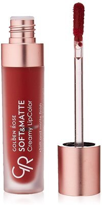 Golden Rose Soft & Matte Creamy 115 Mat Likit Fırçalı Ruj