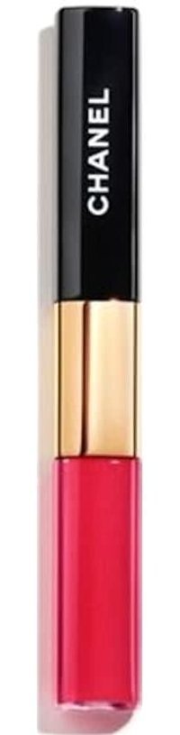 Chanel Le Rouge Duo Ultra Tenue 104 Bright Raspberry Parlak Likit Fırçalı Ruj
