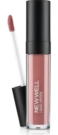 New Well Porcelain Make Up 204 Mat Likit Fırçalı Ruj