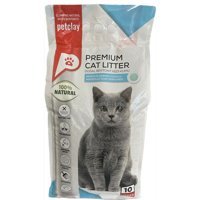 Petclay Marsilya Sabunu Kokulu Topaklanan İnce Taneli Bentonit Kedi Kumu 2x10 lt