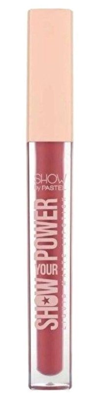 Pastel Show Your Power 601 Pudra Mat Likit Fırçalı Ruj