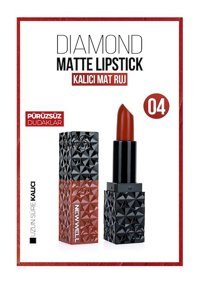 New Well Diamond 4 Kalıcı Mat Krem Lipstick Ruj