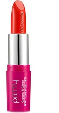 Flormar Pretty Cream & Glaze P322 Kırmızı Parlak Krem Lipstick Ruj