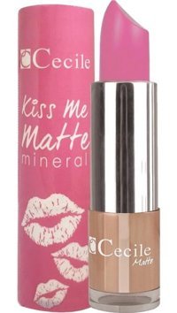 Cecile Kiss Me 301 Mat Krem Lipstick Ruj