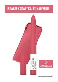 Maybelline New York Super Stay Ink Crayon 85 Pinks Edition Mat Krem Kalem Ruj
