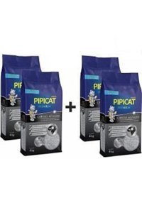 Pipi Cat Topaklanan İnce Taneli Aktif Karbonlu Bentonit Kedi Kumu 16 kg