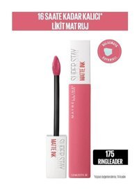 Maybelline New York Super Stay 175 Ringleade Mat Likit Fırçalı Ruj