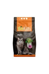 Bio Kitty Bebek Pudrası Kokulu Topaklanan İnce Taneli Bentonit Kedi Kumu 5 lt