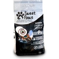 Sweet Paws Kahve Kokulu Topaklanan İnce Taneli Bentonit Kedi Kumu 5 lt