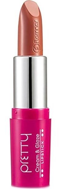Flormar Pretty Cream & Glaze 304 Parlak Krem Lipstick Ruj