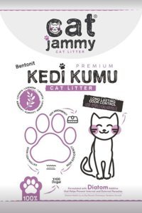 Arsimo Lavanta Kokulu Topaklanan İnce Taneli Diatomit Kedi Kumu 5 kg