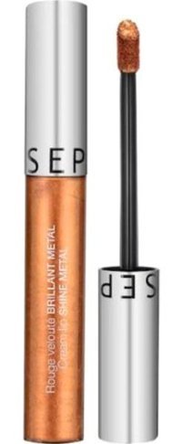Sephora Lip Shine 25 Gold Option Kalıcı Metalik Likit Fırçalı Ruj