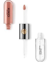 Kiko Milano Unlimited Double Touch 129 Nude Parlak Likit Fırçalı Ruj