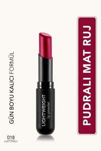 Flormar Lightweight Lip Powder 18 Don'T Forget Mat Krem Lipstick Ruj