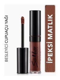 Flormar Silk Matte 16 Sıcak Çikolata Mat Likit Fırçalı Ruj