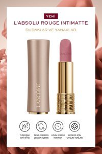 Lancome L'Absolu Rouge Intımatte Blushing Nudes 320 Hush Hush Mat Krem Lipstick Ruj