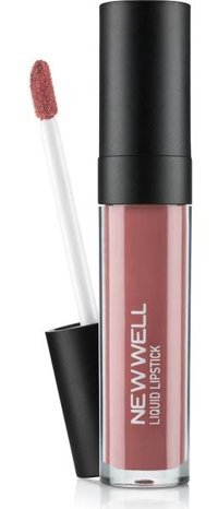 New Well Porcelain Make Up 203 Mat Likit Fırçalı Ruj