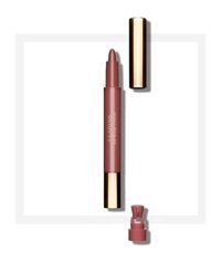 Clarins Joli Rouge Crayon 757C Nude Brick Parlak Krem Kalem Ruj