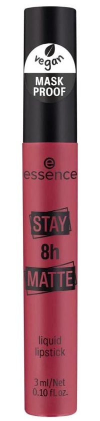Essence Stay 8H 8 Mat Likit Fırçalı Ruj