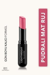 Flormar Lightweight Lip Powder 11 Pink Mat Krem Lipstick Ruj