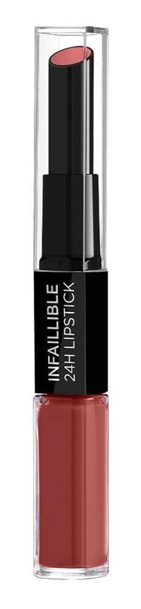 L’Oréal Paris Infaillible 2Step 24 Saat Kalıcı 802 Nar Çiçeği Kalıcı Krem Lipstick Ruj