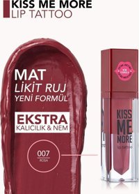 Flormar Kiss Me More 7 Mat Likit Fırçalı Ruj