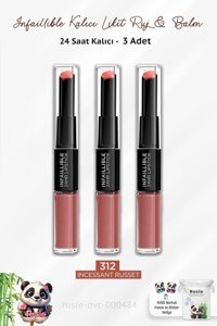 L’Oréal Paris 24H 312 Kalıcı Likit Fırçalı Ruj