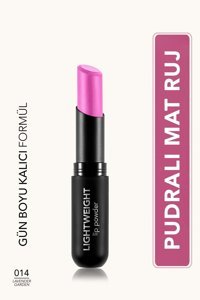 Flormar Lightweight Lip Powder 14 Lavender Garden Mat Krem Lipstick Ruj