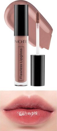 Note Flawless 4 Smell Of Coffee Nude Parlak Likit Fırçalı Ruj