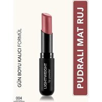 Flormar Lightweight Lip Powder 4 Super Woman Mat Krem Lipstick Ruj