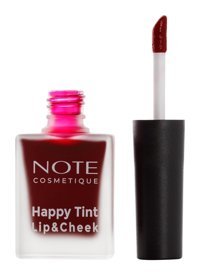 Note Happy Tint Lip & Cheek 2 Wild Cherry Mor Parlak Likit Fırçalı Ruj