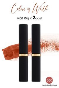 L’Oréal Paris Colors Of Worth Intense Volume 600 Intense Nude Mat Krem Lipstick Ruj
