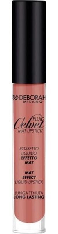 Deborah Fluid 1 Mat Likit Fırçalı Ruj