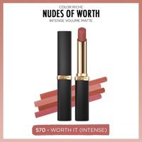 L’Oréal Paris Color Riche Intense Volume 570 Intense Mat Krem Lipstick Ruj