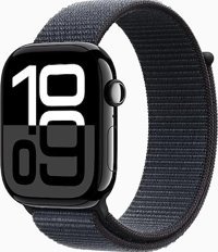 Apple Watch Series 10 GPS + Cellular WatchOS Su Geçirmez 42 mm Gümüş Alüminyum Kasa ve Bulut Mavisi Spor Loop Kordon Dikdörtgen Unisex Akıllı Saat