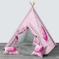 Het Concept 227 Üçgen Kızılderili  Oyun Çadırı Pembe