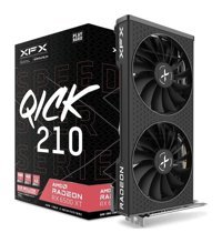 XFX Speedster QICK 210 Black RX 6500 XT 4 GB GDDR6 PCI-Express 4.0 DirectX 12 Ultimate Crossfire 2 Fanlı 64 Bit Masaüstü AMD Ekran Kartı