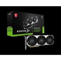 MSI Ventus 3X RTX 4060 Tİ 16 GB GDDR6 PCI-Express 4.0 DirectX 12 Ultimate 3 Fanlı 128 Bit Masaüstü NVIDIA Ekran Kartı