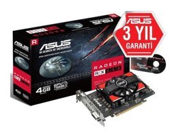 Asus RX 550 4 GB GDDR5 PCI-Express 3.0 DX 12 1 Fanlı 128 Bit Masaüstü AMD Ekran Kartı