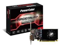 Powercolor R7 240 2 GB GDDR5 PCI-Express 3.0 DirectX 11 1 Fanlı 128 Bit Masaüstü AMD Ekran Kartı