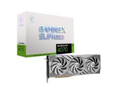 MSI Gaming X Slim RTX 4070 12 GB GDDR6X PCI-Express 4.0 DirectX 12 Ultimate 3 Fanlı 192 Bit Gaming NVIDIA Ekran Kartı