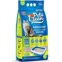Bado Marsilya Sabunu Kokulu Topaklanan İnce Taneli Bentonit Kedi Kumu 2x5 lt