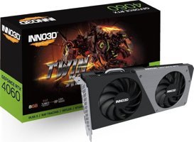 Inno3D Twin X2 RTX 4060 8 GB GDDR6 PCI-Express 4.0 DirectX 12 Ultimate 2 Fanlı 128 Bit Masaüstü NVIDIA Ekran Kartı