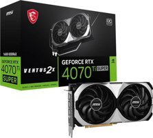 MSI Ventus 2X RTX 4070 Tİ Super OC 16 GB GDDR6X PCI-Express 4.0 DirectX 12 Ultimate 2 Fanlı 256 Bit Gaming NVIDIA Ekran Kartı