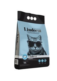 Lindo Cat Sabun Kokulu Topaklanan İnce Taneli Bentonit Kedi Kumu 10 lt