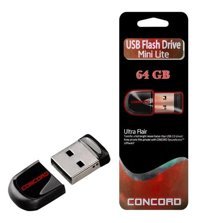 Concord Mini Type A 64 GB Flash Bellek Siyah
