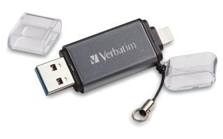 Verbatim Çift Taraflı USB 3.0 Type A-Type C 16 GB Flash Bellek Siyah