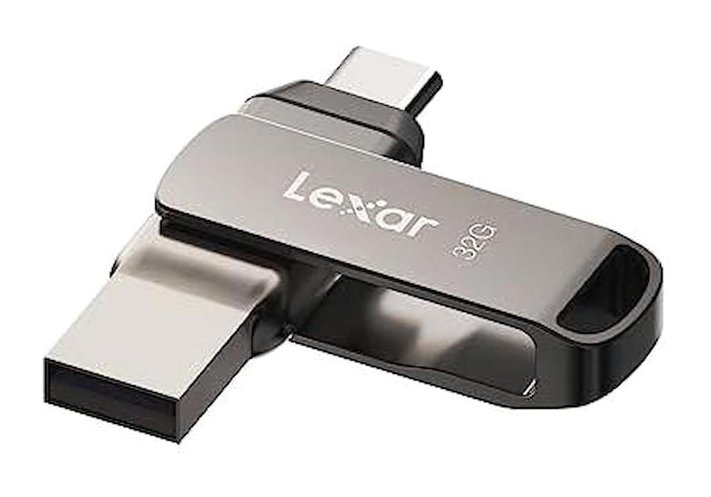 Lexar Jumpdrive Type C 32 GB Flash Bellek Gri