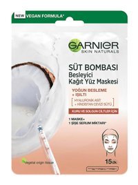 Garnier Hindistan Cevizi Özlü Nemlendiricili Kağıt Yüz Maskesi 28 gr
